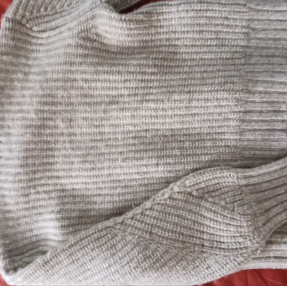 A.new.day. @Target, heather grey, fuzzy cable knit, XS sweater - Picture 4 of 4